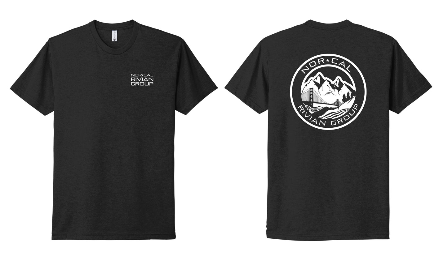Black NorCal Rivian Group T-Shirt