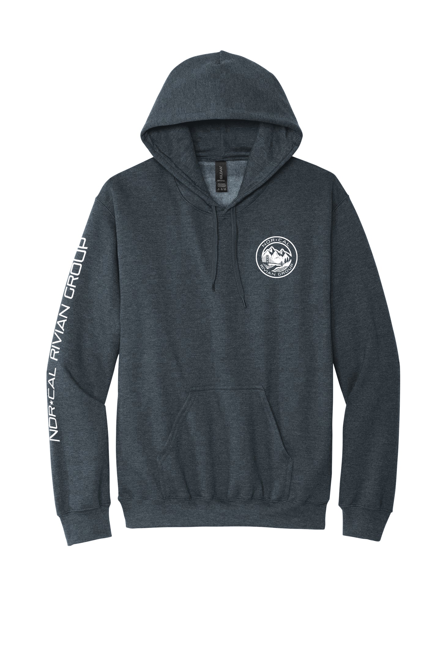 Men's Charcoal Grey NorCal Rivian Group Sweatshirt