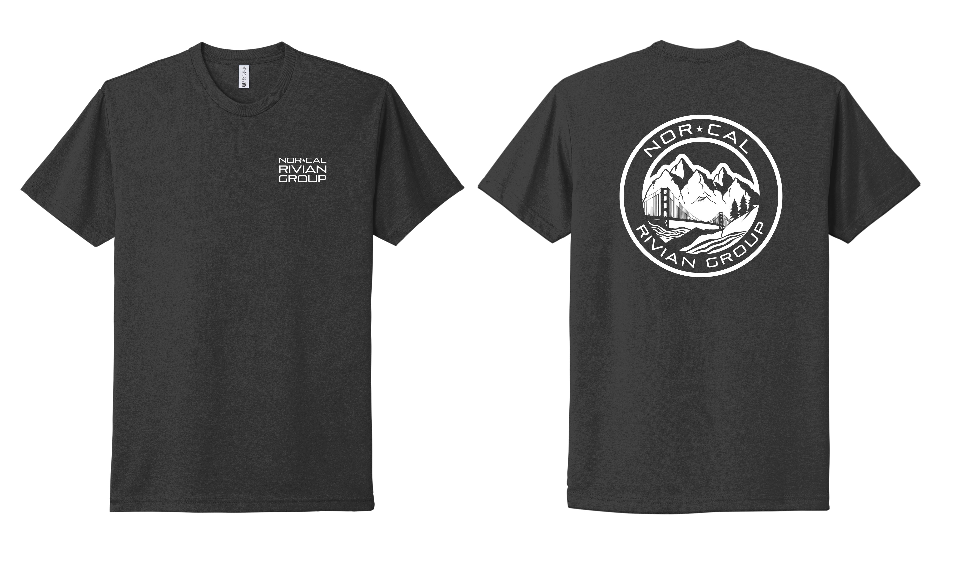 Charcoal Grey NorCal Rivian Group T-Shirt – NorCalRivianGroup